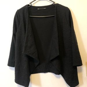 Black Flowy cardigan/ tunic